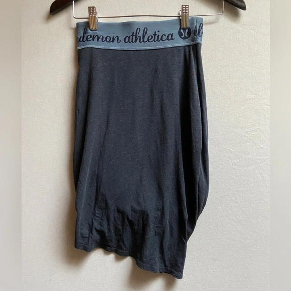 Lululemon  Athletica Inner Essence ruched Skirt Sz 4 - Picture 4 of 7